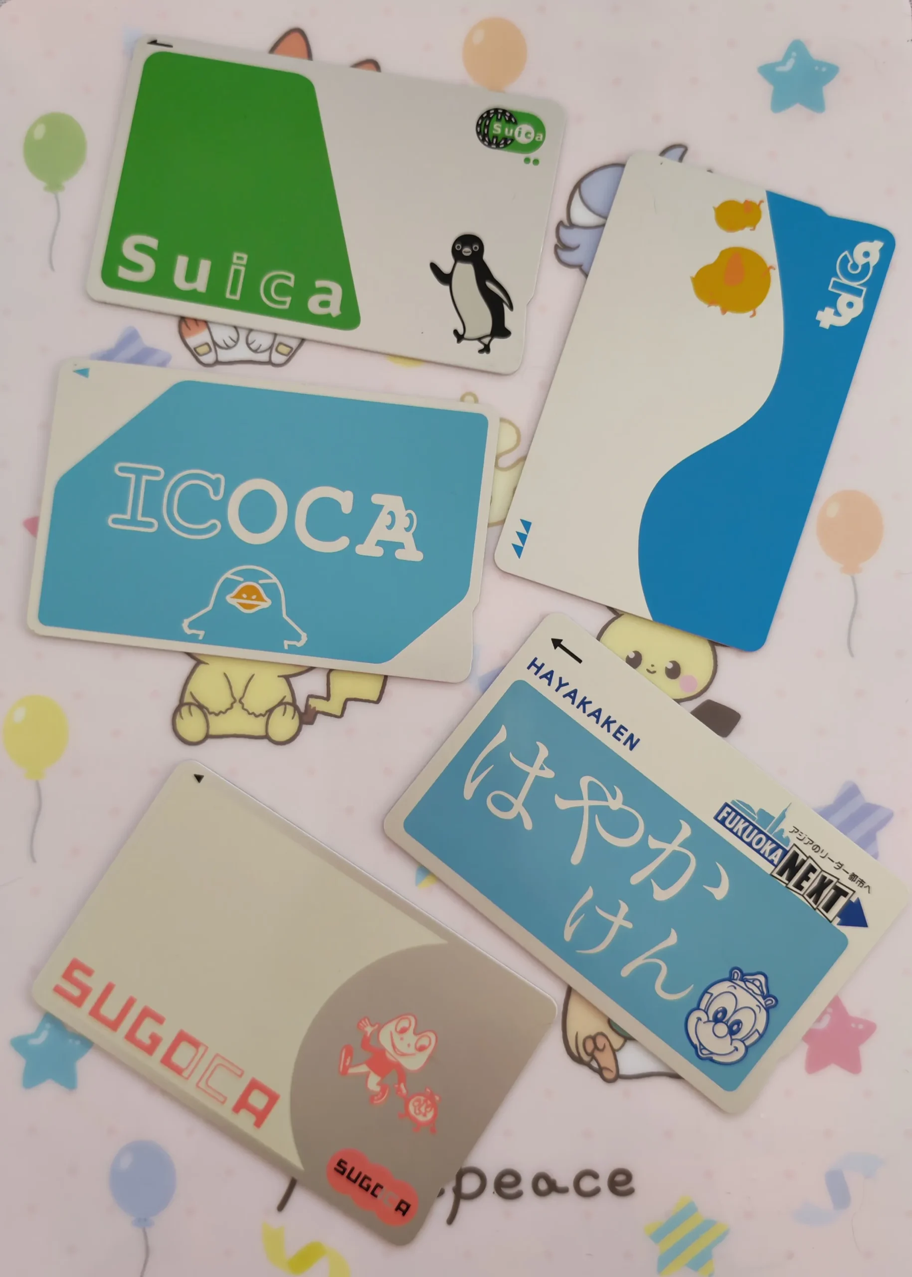 Cartes de transports japonaises des différentes régions